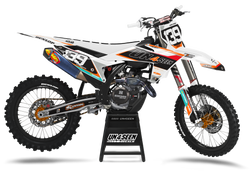 KTM Orange Clues Graphic Kit - SX SXF XC XCF EXC EXCF Models | All Years