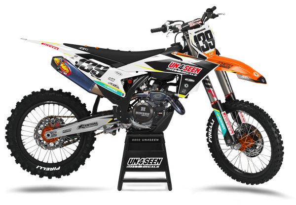 KTM Quiz Graphic Kit - SX SXF XC XCF EXC EXCF Models | All Years