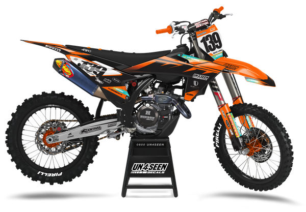 KTM Knife Graphic Kit - SX SXF XC XCF EXC EXCF Models | All Years