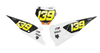 KTM Number Background Decals - Jaxx