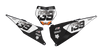 KTM Number Background Decals - Jaxx