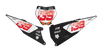 KTM Number Background Decals - Jaxx