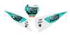 KTM Number Background Decals - Jaxx