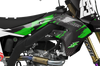 Kawasaki Split By Light Graphics Kit -  Green Dash
