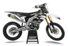 Kawasaki Graphics Kit - Backspace White