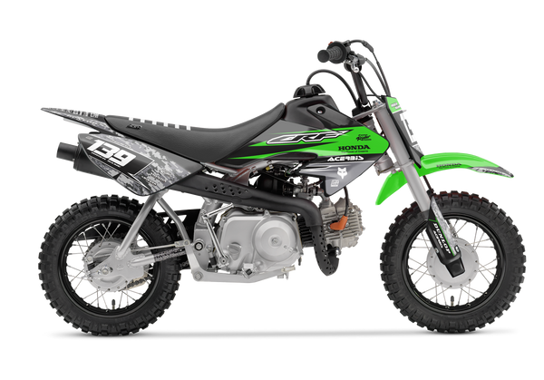 Honda Robotic Green Graphic Kit - CRF CR XR Models | All Years