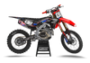 Honda Graphics Kit - Messy Red