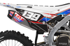 Honda Graphics Kit - Messy White