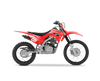 Honda Crf125f Graphic Kit - Soul Red