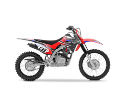 Honda Wings Blue Graphic Kit - CRF CR XR Models | All Years