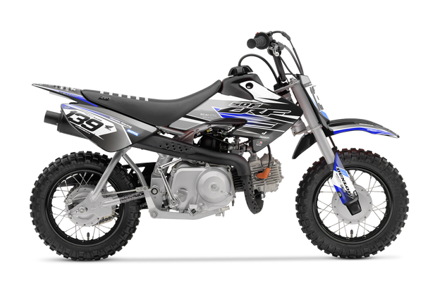 Honda Wings Blue Graphic Kit - CRF CR XR Models | All Years
