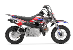Honda Wings Red Graphic Kit - CRF CR XR Models | All Years