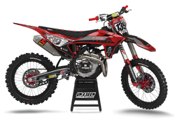Gasgas Anko Red Graphic Kit - MC EC ES EX Models | All Years
