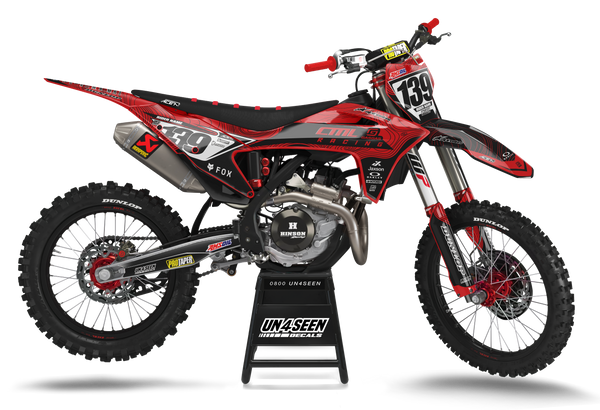 Gasgas Anko Red Graphic Kit - MC EC ES EX Models | All Years