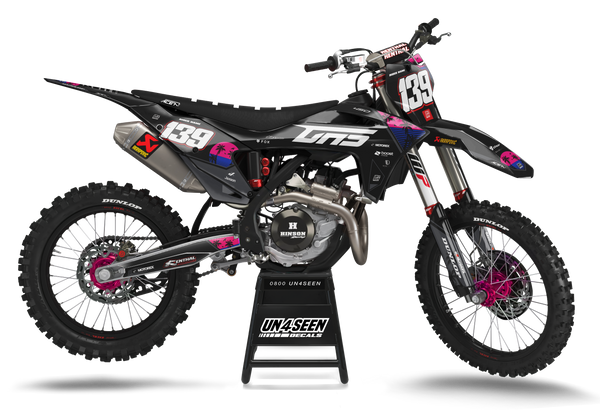 Gasgas Summer Pink Graphic Kit - MC EC ES EX Models | All Years