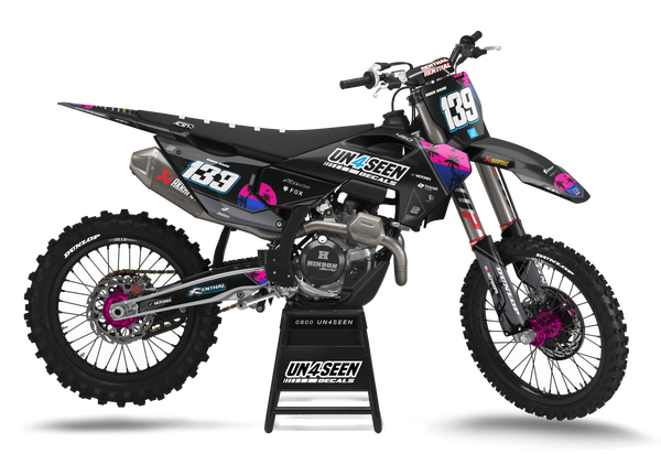 Husqvarna Summer Pink Graphic Kit - TC FC TE TX FE FS FX Models | All Years