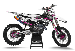 Husqvarna Leopard Pink Graphic Kit - TC FC TE TX FE FS FX Models | All Years