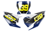 Husqvarna Number Background Decals - Fleet