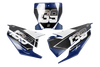 Husqvarna Number Background Decals - Fleet