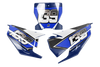 Husqvarna Number Background Decals - Fleet