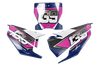 Husqvarna Number Background Decals - Fleet