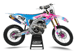Kawasaki Happy Palms Graphic Kit - KK KXF KDX KLX Models | All Years