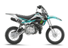 KLX110 Graphics Kit - Freak Aqua