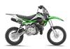 KLX110 Graphics Kit - Freak Green