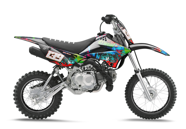 Kawasaki Oneil Graphic Kit - KK KXF KDX KLX Models | All Years