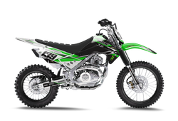 Kawasaki Frek Green Graphic Kit - KK KXF KDX KLX Models | All Years