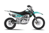 KLX140 Graphics Kit - Frek Teal