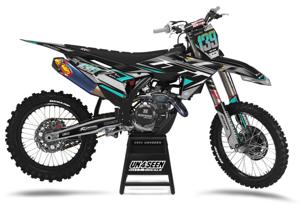 KTM Kar Aqua Graphic Kit - SX SXF XC XCF EXC EXCF Models | All Years