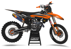 KTM Geo Grey Graphic Kit - SX SXF XC XCF EXC EXCF Models | All Years