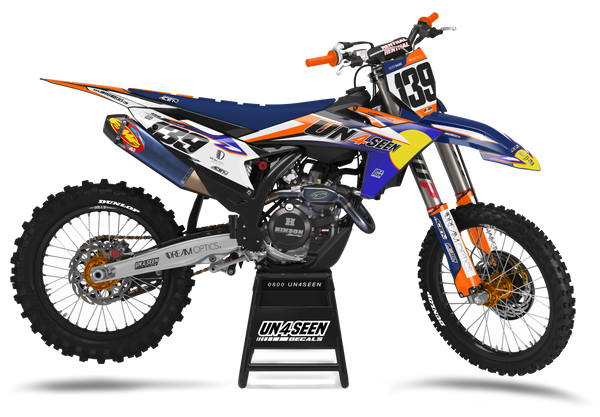 KTM Stylin Suns Graphic Kit - SX SXF XC XCF EXC EXCF Models | All Years