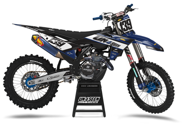 KTM Dab Navy Graphic Kit - SX SXF XC XCF EXC EXCF Models | All Years