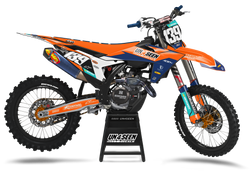 KTM View Orange Graphic Kit - SX SXF XC XCF EXC EXCF Models | All Years