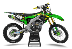 Kawasaki Box Graphic Kit - KK KXF KDX KLX Models | All Years