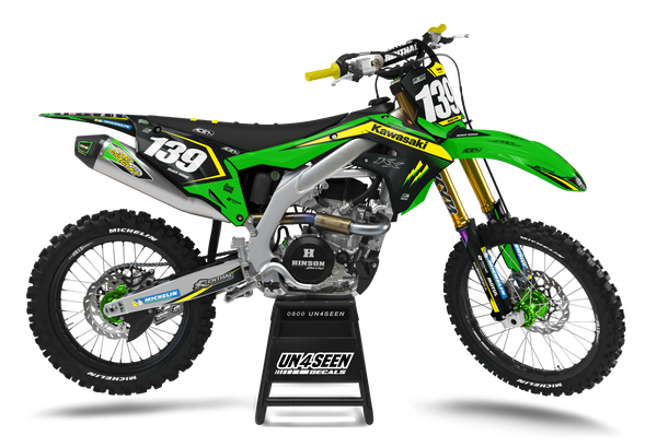 Kawasaki Box Graphic Kit - KK KXF KDX KLX Models | All Years