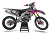 Kawasaki Graphics Kit - Robotic Pink