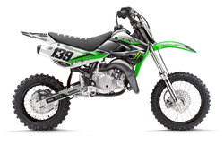 Kawasaki Frek Green Graphic Kit - KK KXF KDX KLX Models | All Years