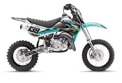 Kawasaki Frek Teal Graphic Kit - KK KXF KDX KLX Models | All Years