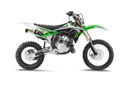Kawasaki Frek Green Graphic Kit - KK KXF KDX KLX Models | All Years