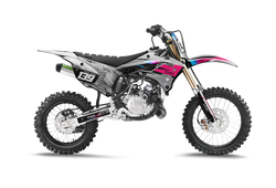 Kawasaki Robotic Pink Graphic Kit - KK KXF KDX KLX Models | All Years