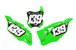 Kawasaki States Number Background - KK KXF KDX KLX Models | All Years