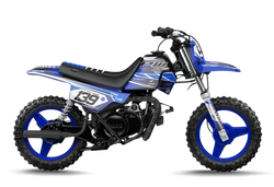 Yamaha Perception Blue Graphic Kit - YZ YZF WR TTR PW Models | All Years
