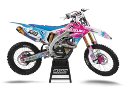 Suzuki Happy Palms Graphic Kit - RMZ RM RMX DR DRZ JR Models | All Years