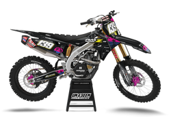 Suzuki Summer Pink Graphic Kit - RMZ RM RMX DR DRZ JR Models | All Years