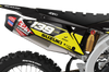 Suzuki Graphics Kit - Backspace Yellow