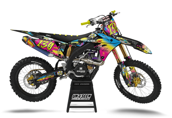 Suzuki Aero Graphic Kit - RMZ RM RMX DR DRZ JR Models | All Years