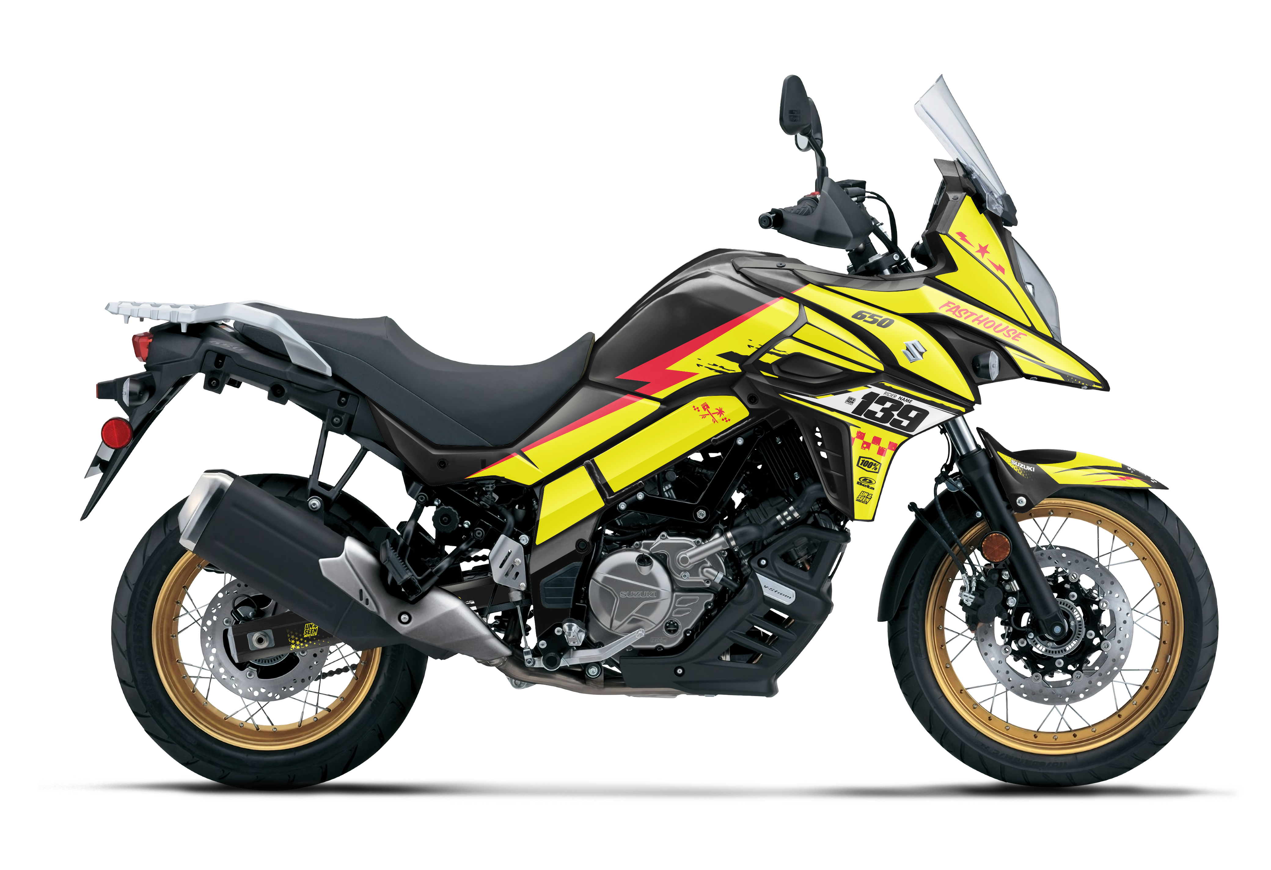 Suzuki V Storm Graphics Kit - Fasthouse